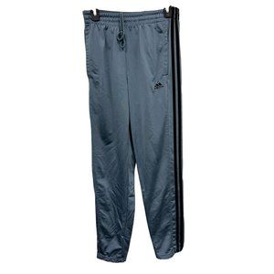 Adidas Joggers Sweatpants Track Pants Size XL Youth Boys 18-20 Blue 3 Stripe